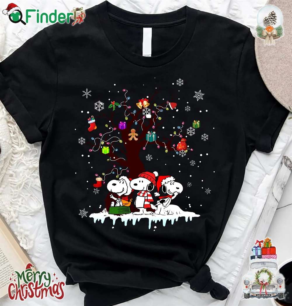 Snoopy Christmas Tree Unisex T shirt Merry Christmas Snoopy Christmas Tree Unisex T-shirt Merry Christmas