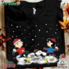 Snoopy Christmas Funny With Friends Unisex T-shirt