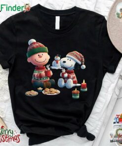 Snoopy Charlie Brown Love Winter-unisex T-shirt