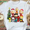 Snoopy Christmas And Woodstock Family T-shirt