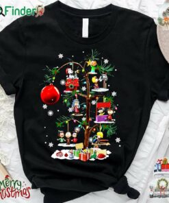 Snoopy Christmas Tree Unisex T-shirt