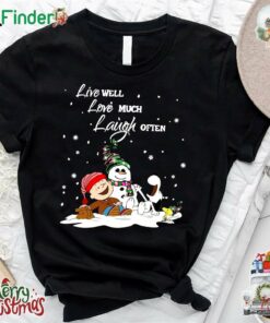 Snoopy Live Well Love Much Laugh Often-unisex T-shirt