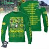 Oregon Ducks Big 10 Champions 2024 Green Version Hoodie T-shirt
