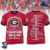 Georgia Bulldogs Sec Championship 2024 Champions Red Version Hoodie T-shirt