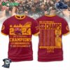Iowa State Cyclones Big 12 Champions 2024 Red Version Hoodie T-shirt