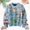 Bluey Merry Blueymas 2024 Fan Christmas Ugly Sweater