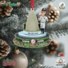 Aaron Judge New York Yankees Christmas Tree Skating Rink Ornament