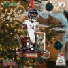Walter Payton Chicago Bears Nfl New Stars Sports Illustrated Cover Xmas Ornament