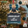 Jason Kelce Philadelphia Eagles Podium Retirement Xmas Ornament