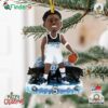 Anthony Edwards Minnesota Timberwolves 2025 City Jersey Ornament