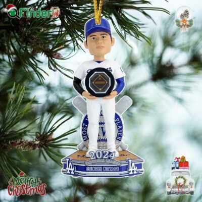 Shohei Ohtani Los Angeles Dodgers 2024 Nl Mvp Award Ornament Christmas