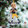 Terry Bradshaw Pittsburgh Steelers Legendary Number 12 Xmas Ornament