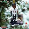 Ray Lewis Baltimore Ravens Valiant Last Stand Sports Illustrated Cover Ornament Xmas
