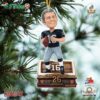 George Blanda Oakland Raiders All-time Seasons Played Record Book Xmas Ornament