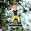 Jj Mccarthy Michigan Wolverines Gates Series Xmas Ornament