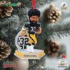 Franco Harris Pittsburgh Steelers Legendary Number 32 Xmas Ornament