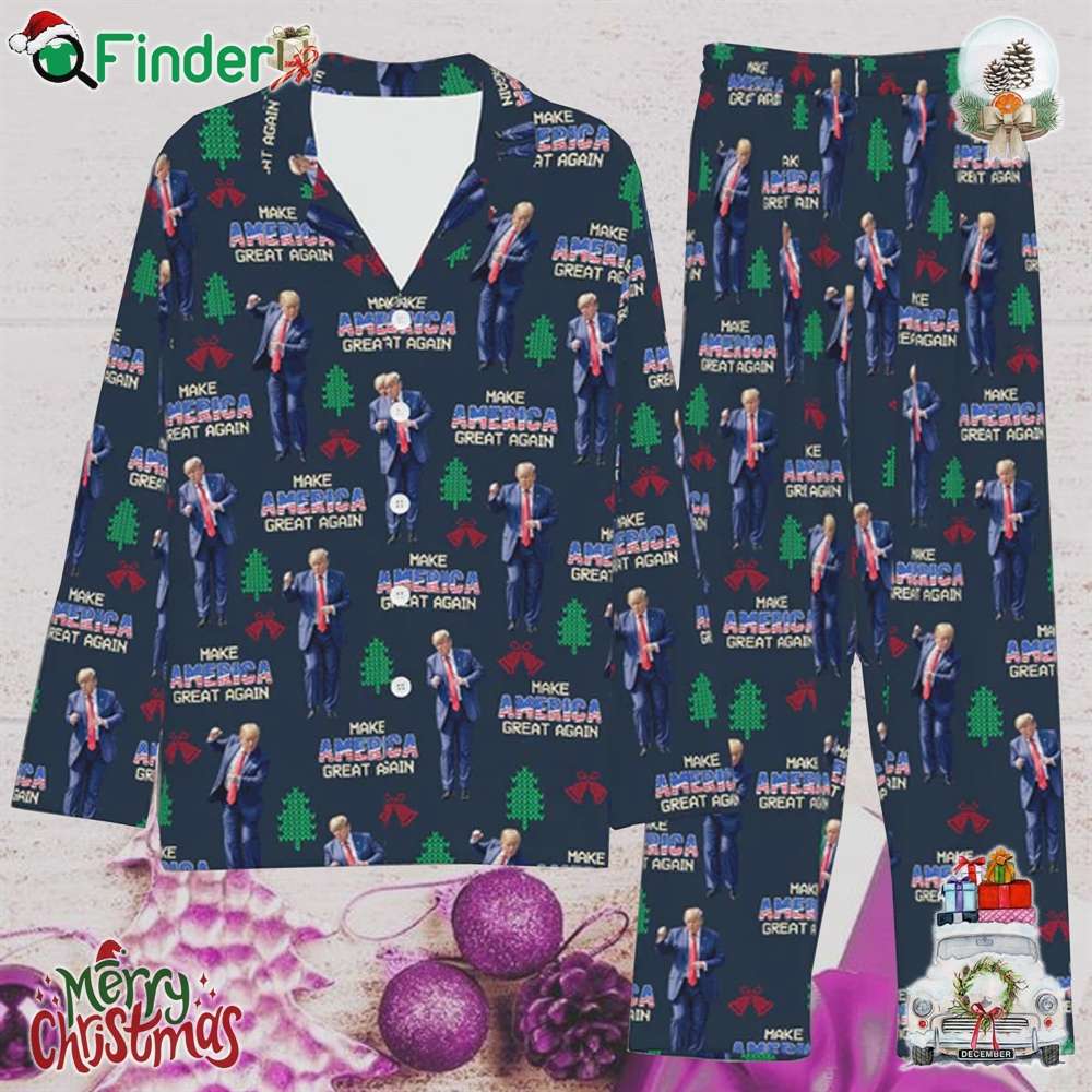 Funny Trump Dancing Make America Great Again Pajamas Funny Trump Dancing Make America Great Again Pajamas