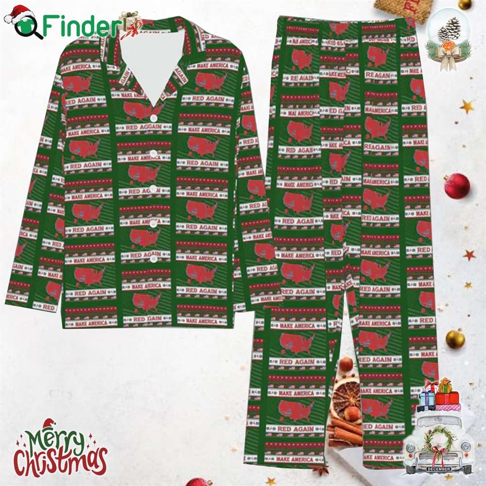 Make America Red Again Pajamas Trump Won Pajamas Make America Red Again Pajamas Trump Won Pajamas