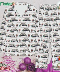 Trump Make Christmas Great Again Pajamas President Trump Garbage Truck Pajamas