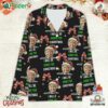 Trump Won 2024 Pajamas I'll Be Home For Christmas Pajamas