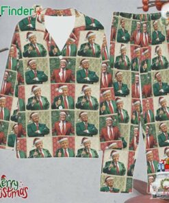 Jolly Trump Christmas Pajamas Trump Xmas Holiday Pajamas