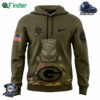 Mens Green Bay Packers Nike Camo 2024 Salute To Service Club Fleece Pullover Hoodie