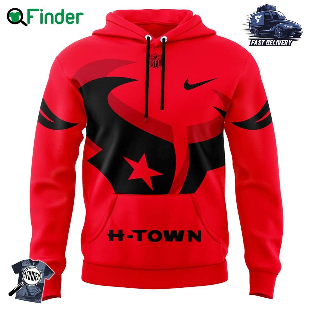 Cj Stroud Red Houston Texans Alternate Hoodie 2024 Cj Stroud Red Houston Texans Alternate Hoodie 2024