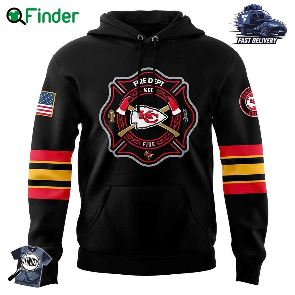 Kansas City Chiefs X 2024 Firefighter Appreciation Night Premium Limited Pullover Hoodie Kansas City Chiefs X 2024 Firefighter Appreciation Night Premium Limited Pullover Hoodie