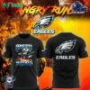 Mens Nike Philadelphia Eagles 2024 Angry Runs Premium Limited Pullover Hoodie T-shirt