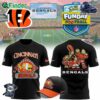 Mens Nike Cincinnati Bengals 2024 Simpson Funday Football Special Premium Limited Pullover Hoodie T-shirt Cap