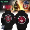 Mens Ohio State Buckeyes X Firefighter Appreciation Night Premium Limited Pullover Hoodie T-shirt Sweatshirt Hoodie