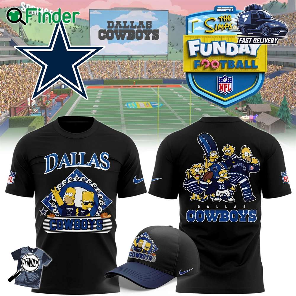 Mens Nike Dallas Cowboys 2024 Simpson Funday Football Special Premium Limited Pullover Hoodie T shirt Mens Nike Dallas Cowboys 2024 Simpson Funday Football Special Premium Limited Pullover Hoodie T-shirt
