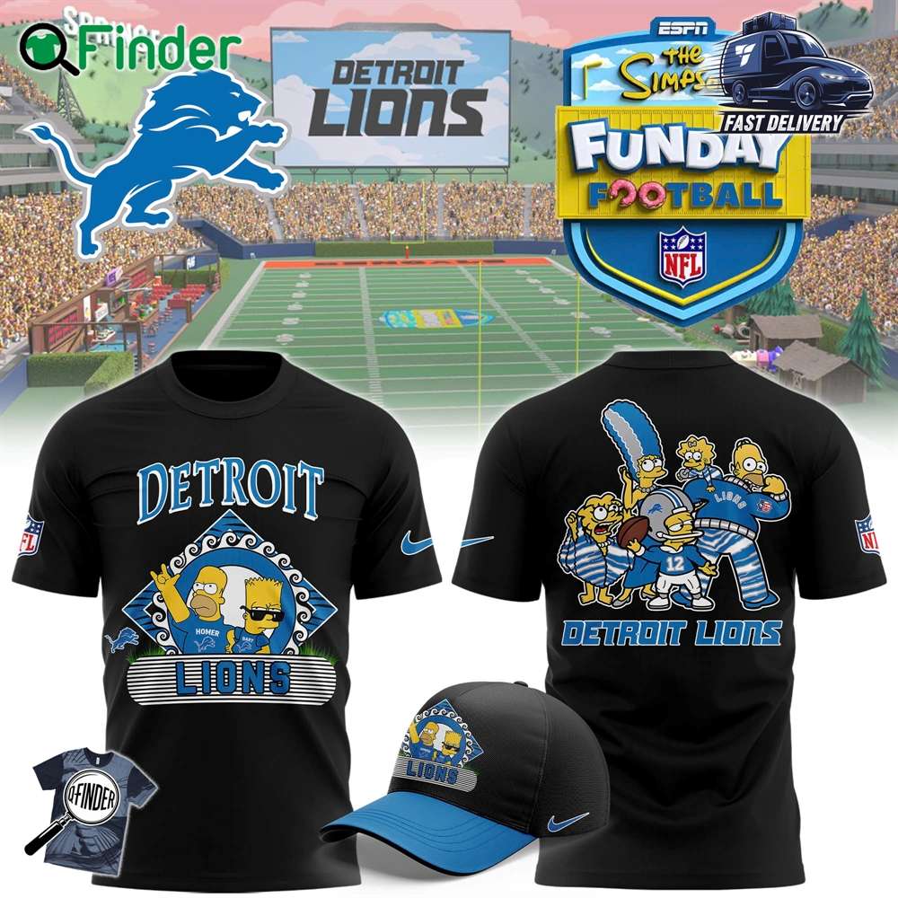 Mens Nike Detroit Lions 2024 Simpson Funday Football Special Premium Limited Pullover Hoodie T shirt Cap Mens Nike Detroit Lions 2024 Simpson Funday Football Special Premium Limited Pullover Hoodie T-shirt Cap