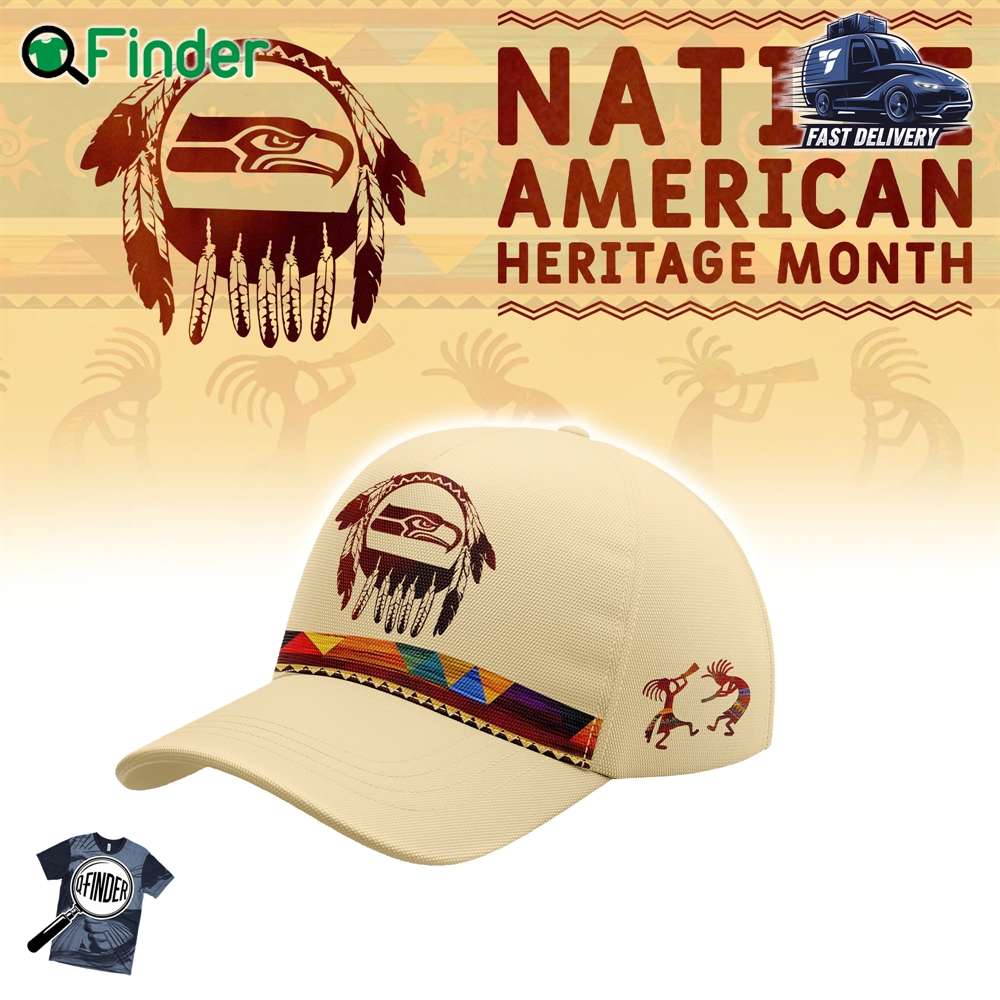 Seattle Seahawks America Native Edition Hoodie V2 Seattle Seahawks America Native Edition Hoodie V2