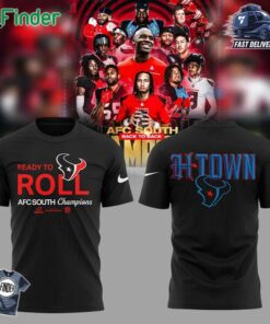 Houston Texans Back-to-back Division Champs Blue Logo T-shirt Hoodie