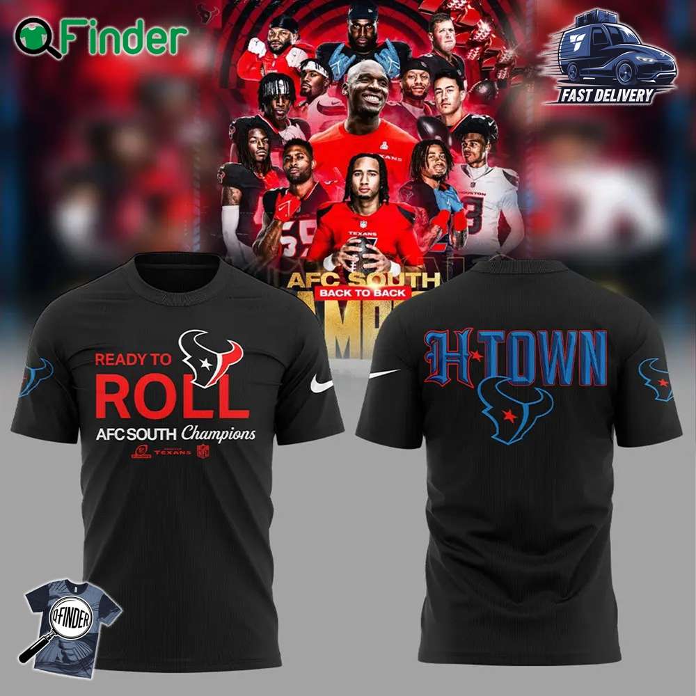 Houston Texans Back to back Division Champs Blue Logo T shirt Hoodie Houston Texans Back-to-back Division Champs Blue Logo T-shirt Hoodie