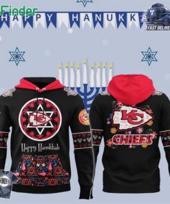 Kansas City Chiefs Happy Hanukkah Holiday New Hoodie