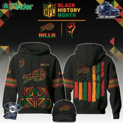 Buffalo Bills Nfl Black History Month Limited Edition Hoodie 2024