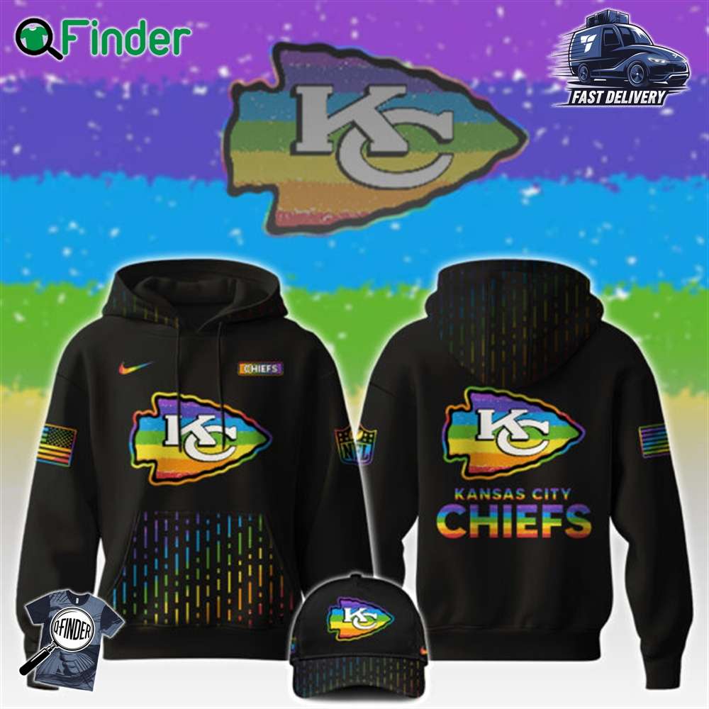 Kansas City Chiefs Nfl X Happy Pride Month Limited Edition Hoodie 2024 Kansas City Chiefs Nfl X Happy Pride Month Limited Edition Hoodie 2024