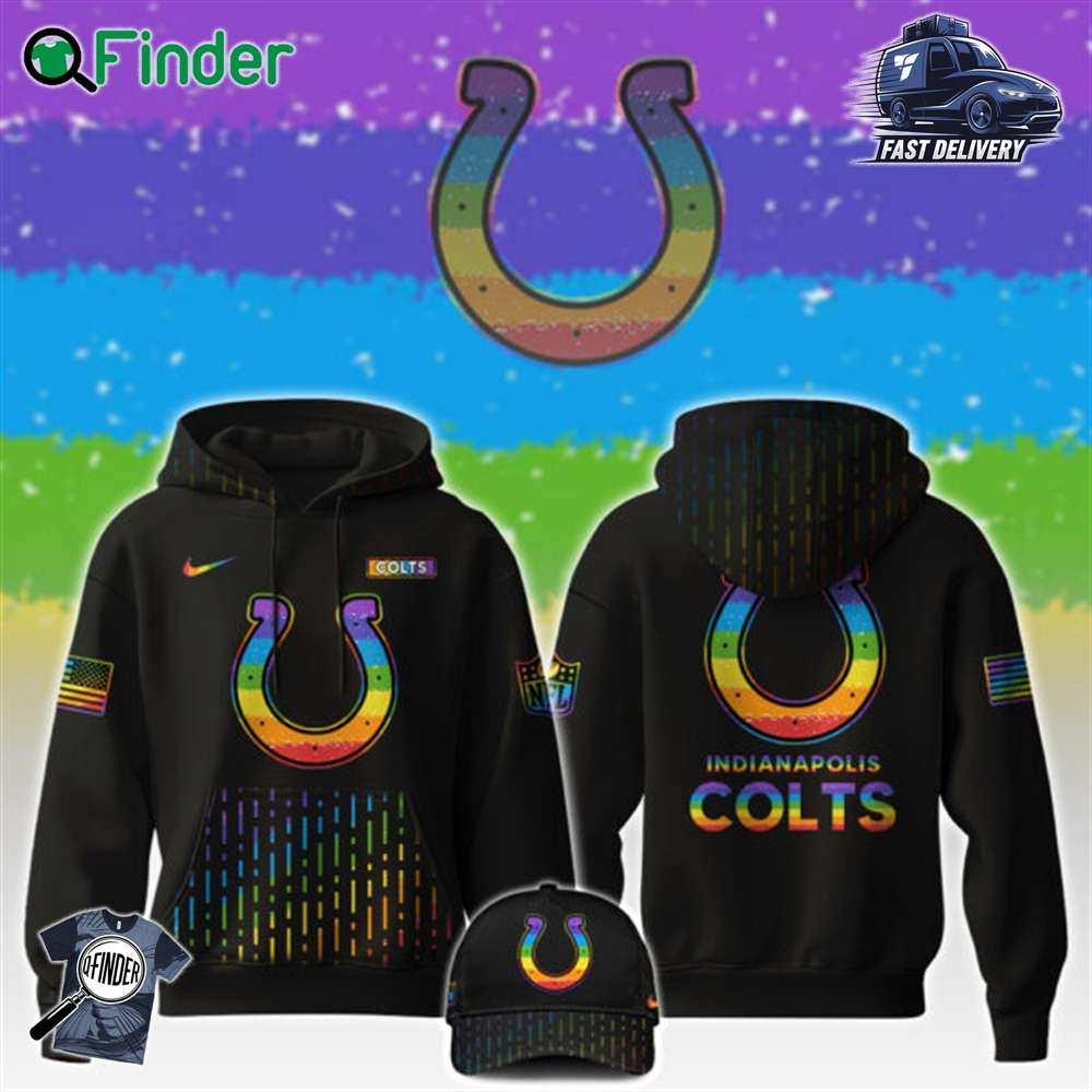 Indianapolis Colts Nfl X Happy Pride Month Limited Edition Hoodie 2024 Indianapolis Colts Nfl X Happy Pride Month Limited Edition Hoodie 2024