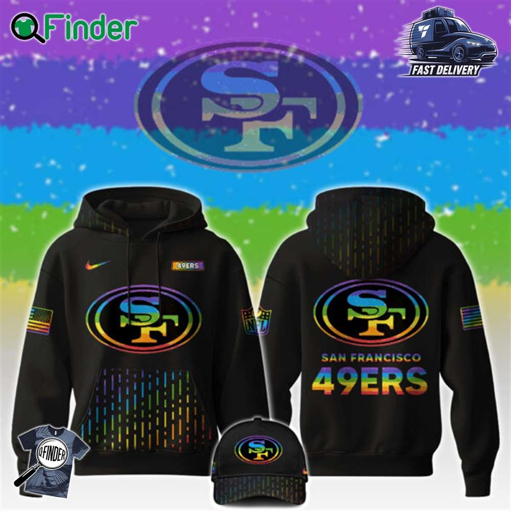 San Francisco 49ers Nfl X Happy Pride Month Limited Edition Hoodie 2024 San Francisco 49ers Nfl X Happy Pride Month Limited Edition Hoodie 2024