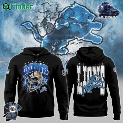 Detroit Lions Special Skeleton Hoodie 2024