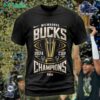 Mil Bucks Emirates Basketball 2024 Championship T-shirt