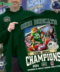 Ohio Bobcats Cure Bowl Champions 2024 December 20 2024 T-shirt
