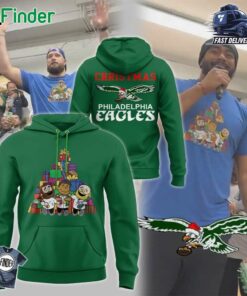 Philadelphia Eagles 2024 Christmas Hoodie T-shirt For Fans