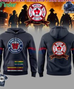 Worcester Railers Firefighters Honor Heroes 2024 Hoodie Long Pants