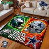 Philadelphia Eagles Vs Dallas Cowboys Game Day Champions 24-25 Rectangle Rug