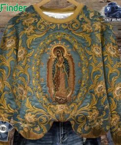 Women's Faith Virgin Mary Printed Sweatshirt