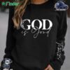 God Is Good All The Time Faith Check Sweatshirt Black