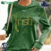 Women's St Patrick's Day Irish Shamrock Sweatshirt